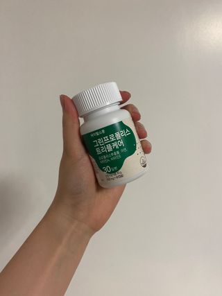 바이탈스푼 그린프로폴리스트리플케어 — 5점을 준 리뷰어가 2021년 6월 올린 사용 사진