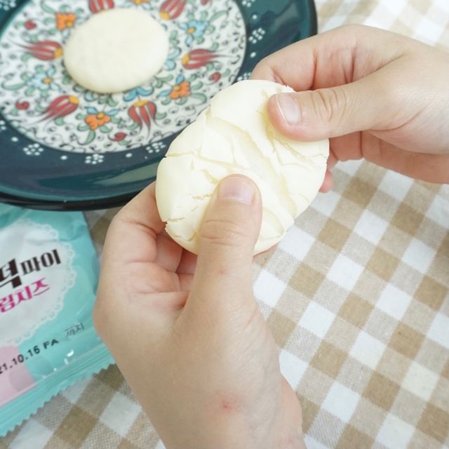 찰떡파이 크림치즈 리뷰 사진