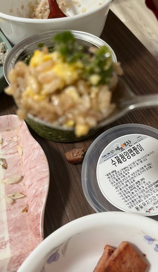 셰프애찬 수제 청양 맵짤이 400g — 5점을 준 리뷰어가 2022년 9월 올린 사용 사진