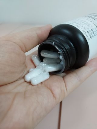 메디타민 원헌드레드 NAG — 4점을 준 리뷰어가 2021년 8월 올린 사용 사진