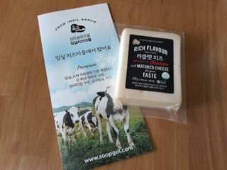 숲골 치즈 빚는 마을 숙성 정통 라끌렛 숙성 치즈 — 4점을 준 리뷰어가 2021년 11월 올린 사용 사진