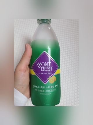 몽베스트 Montbest with Sparkling water Lemon OR Lime 20병(랜덤) — 5점을 준 리뷰어가 2021년 10월 올린 사용 사진