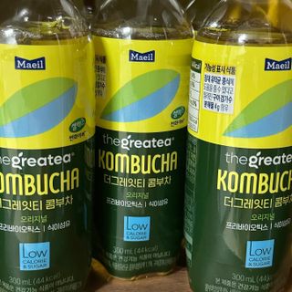 더그레잇티 콤부차 [매일유업] 더그레잇티 44kcal 콤부차 300ml *12개입 (오리지널 6개+베리리치 6개) — 5점을 준 리뷰어가 2023년 8월 올린 사용 사진