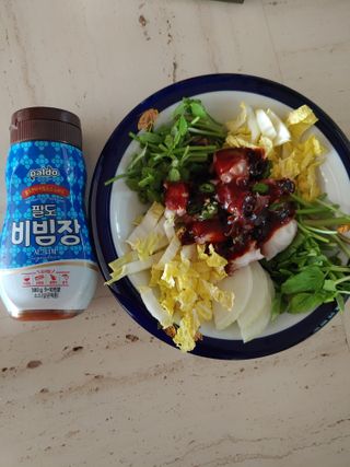팔도비빔장 시그니처 380g 2개 — 5점을 준 리뷰어가 2022년 2월 올린 사용 사진