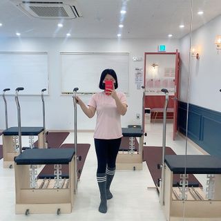 [딕시] 힙 플랙션 레깅스 HIP FLEXION Leggings — 5점을 준 리뷰어가 2022년 5월 올린 사용 사진