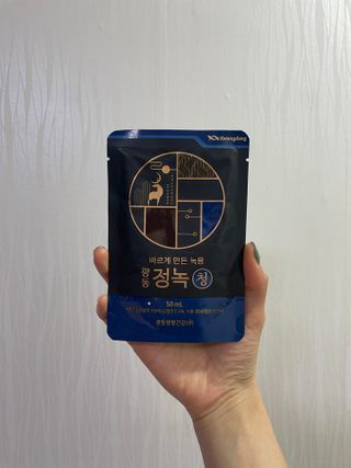 광동생활건강 [광동] 바르게 만든 녹용, 광동정녹청 — 4점을 준 리뷰어가 2022년 1월 올린 사용 사진