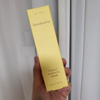산다화 비타민C 화이트닝 크림 — 4점을 준 리뷰어가 2023년 4월 올린 사용 사진
