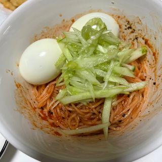 [한면원] 비빔국수 2인분 — 4.5점을 준 리뷰어가 2022년 8월 올린 사용 사진