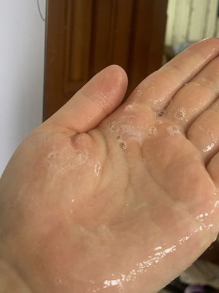닥터에프파이브 젤리스크럽 소프트 클렌징폼 120ml — 4점을 준 리뷰어가 2022년 6월 올린 사용 사진
