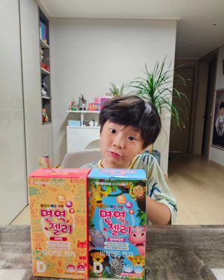 다나음 셀렌에 빠진 아연면역젤리 열대과일맛+사과맛 — 5점을 준 리뷰어가 2023년 6월 올린 사용 사진