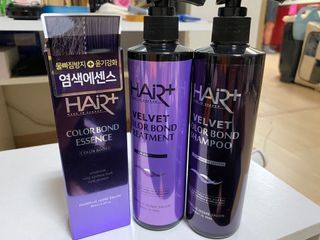 헤어플러스 컬러본드 샴푸300+트리트먼트300+에센스95 — 4점을 준 리뷰어가 2021년 6월 올린 사용 사진