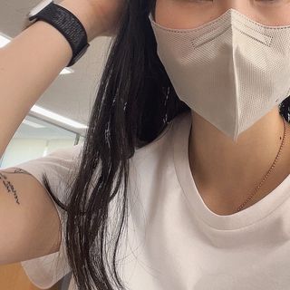 끌린에르 스포츠 귀편한 새부리형 마스크 (뉴컬러포함) — 5점을 준 리뷰어가 2022년 5월 올린 사용 사진