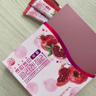 헬스업_쁘띠쁘띠석류콜라겐젤리_20g x 14포 — 5점을 준 리뷰어가 2021년 1월 올린 사용 사진