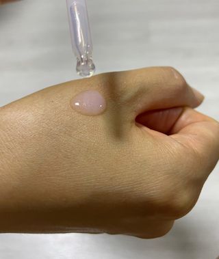 나우 [리브엠] 123억개 엑소좀으로 채운 눈부신 광채, 엑소코어 화이트닝 텐션 앰플 — 5점을 준 리뷰어가 2023년 6월 올린 사용 사진
