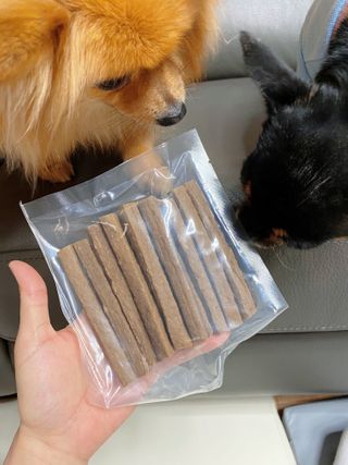 My Pet Care 천연단백질 치아건강에 개좋아 — 5점을 준 리뷰어가 2021년 1월 올린 사용 사진