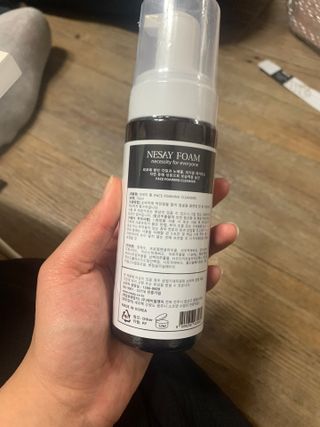NESAY 네세이 크림 폼클렌져 포맨 150mL 남자폼클렌져 — 3점을 준 리뷰어가 2021년 3월 올린 사용 사진