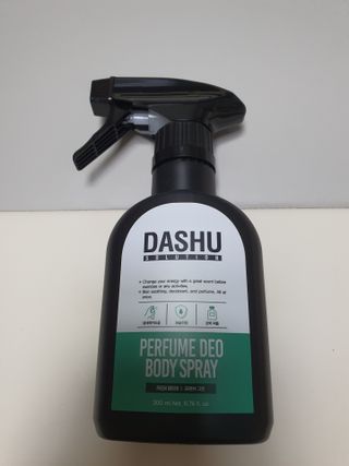 다슈코리아 다슈 솔루션 퍼퓸 데오 바디스프레이 프레쉬 그린 200ml — 5점을 준 리뷰어가 2021년 5월 올린 사용 사진