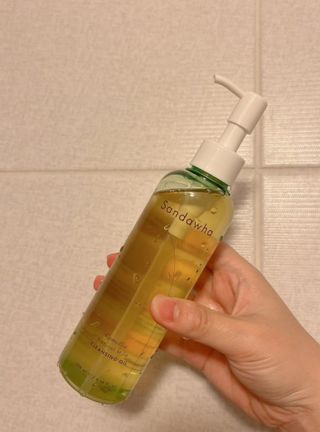 스킨큐어 산다화 순한 클렌징 동백 오일 200ml — 5점을 준 리뷰어가 2023년 4월 올린 사용 사진