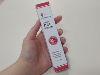 닥터셀멜로 셀멜로 올인원 선스크린 — 5점을 준 리뷰어가 2021년 4월 올린 사용 사진