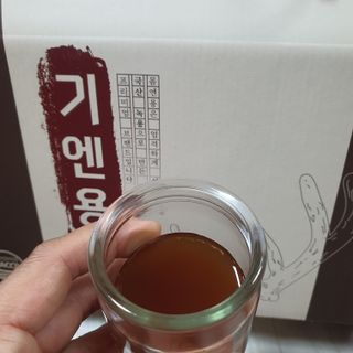 [몸엔용] 무더운 날씨에 국산녹용 기엔용으로 몸보신 50ml x 30포 — 5점을 준 리뷰어가 2021년 6월 올린 사용 사진