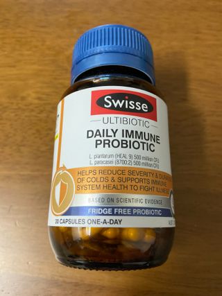 Swisse 스위스 데일리 이뮨 프로바이오틱스 10억, 30정 — 5점을 준 리뷰어가 2021년 1월 올린 사용 사진