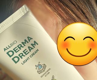 ★스마트 스토어 [올바이오] 더마크림 라이트 크림 130ml 저자극 보습 가려움개선 — 5점을 준 리뷰어가 2025년 1월 올린 사용 사진