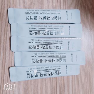 서울약사신협_데일리저분자콜라겐_2.5g x 100포 — 5점을 준 리뷰어가 2021년 5월 올린 사용 사진