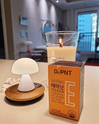 [Dr.PNT] 스트레스로 인한 긴장 OUT! 닥터피엔티 테아닌 — 5점을 준 리뷰어가 2023년 1월 올린 사용 사진