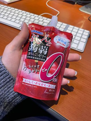 ORIHIRO 오리히로 곤약젤리 제로칼로리 130g 4종 4팩(맛별로 1팩씩) — 5점을 준 리뷰어가 2023년 1월 올린 사용 사진