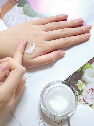 프리[마리브] 후코테놀 해초 수딩 크림 — 5점을 준 리뷰어가 2024년 6월 올린 사용 사진