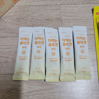 [음료수 대신 가능!]  빠르게 흡수되는 아임오 타먹는 콜라겐 1박스 — 5점을 준 리뷰어가 2023년 4월 올린 사용 사진