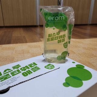 이롬 씨스루 프로틴워터 사과, 자몽 200ml x 12입 — 4점을 준 리뷰어가 2022년 9월 올린 사용 사진