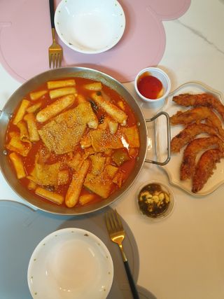 응큼떡볶이 — 4점을 준 리뷰어가 2021년 3월 올린 사용 사진