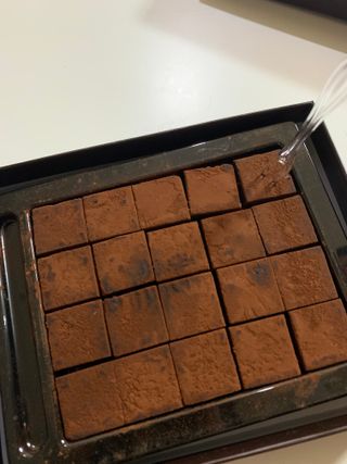 연말/새해선물 동물성 지방 NO 맛있는 비건 생초콜릿 카카올라다크 생초콜릿 — 5점을 준 리뷰어가 2021년 9월 올린 사용 사진