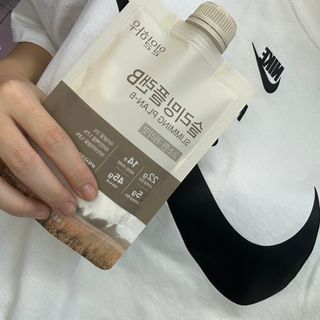 일일하우 슬리밍 플랜B 고소한 귀리맛, 진한 카카오맛 (체중조절식) — 5점을 준 리뷰어가 2023년 8월 올린 사용 사진