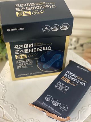 서울약사신협_프리미엄포스트바이오틱스골드_5g x 50포 — 5점을 준 리뷰어가 2021년 1월 올린 사용 사진