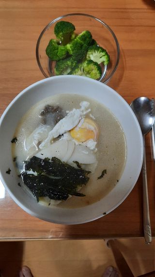 [달리살다] 전통 시루 방식으로 더욱 쫄깃한, 떡찌니의 유기농 떡국떡 — 5점을 준 리뷰어가 2021년 2월 올린 사용 사진