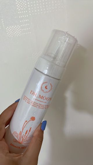 MF프리 [닥터문] 유산균 락토케어 질경초 여성청결제 200ml (폼타입) — 4.5점을 준 리뷰어가 2022년 8월 올린 사용 사진