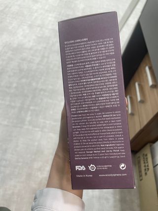 우디스피어 스피어스프레이 — 5점을 준 리뷰어가 2022년 4월 올린 사용 사진