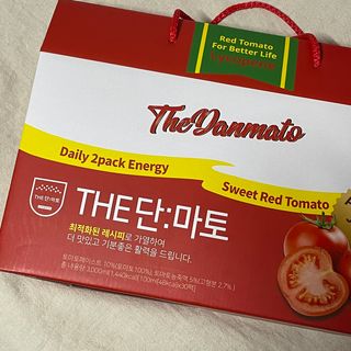 제이제이바이오 더단마토 프리미엄주스 100ml 30팩입 - 무설탕 스테비아 토마토즙 — 5점을 준 리뷰어가 2021년 12월 올린 사용 사진
