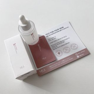 [미릴] 맑음빛 레드빈 브라이트닝 앰플 — 4점을 준 리뷰어가 2021년 1월 올린 사용 사진
