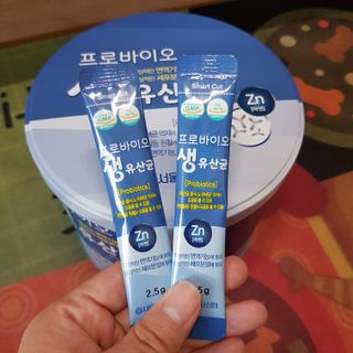 서울약사신협_프로바이오생유산균_2.5G x 100포 — 5점을 준 리뷰어가 2021년 4월 올린 사용 사진