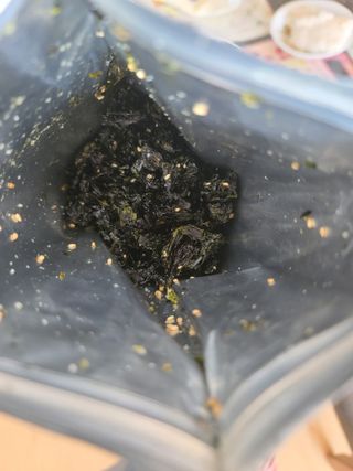 광천우리맛김 우리집밥도둑 맛있는광천김 우리김자반 50g 5봉 — 5점을 준 리뷰어가 2021년 11월 올린 사용 사진