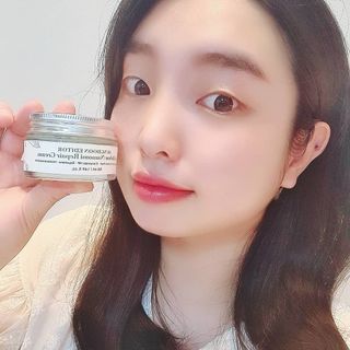 성분에디터 도꼬마리 나모미 리페어 크림 — 5점을 준 리뷰어가 2021년 7월 올린 사용 사진