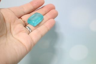 마요라 히말라야 솔트 캔디 2종-페퍼민트 맛, 라임민트 맛 — 5점을 준 리뷰어가 2022년 12월 올린 사용 사진