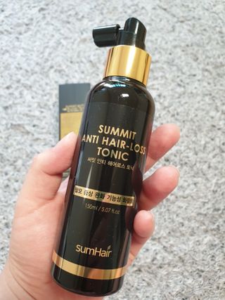 썸헤어 / SUMHAIR 썸헤어 써밋 안티 헤어로스 토닉 — 5점을 준 리뷰어가 2021년 6월 올린 사용 사진