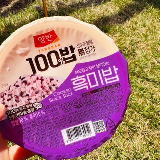 [구매평]양반 동원 양반 100밥 흑미밥, 130g, 12개 — 5점을 준 리뷰어가 2025년 4월 올린 사용 사진