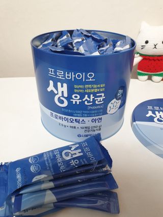 서울약사신협_프로바이오생유산균_2.5G x 100포 — 3점을 준 리뷰어가 2021년 6월 올린 사용 사진