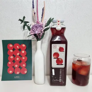 [바이윙클] 페르시아 유기농 석류 착즙주스 750ml 2병 + 선물박스 세트 — 5점을 준 리뷰어가 2022년 3월 올린 사용 사진