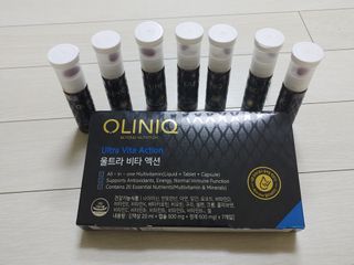 올리닉 울트라비타액션 — 5점을 준 리뷰어가 2021년 8월 올린 사용 사진